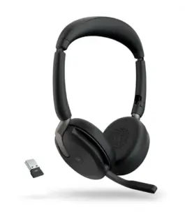 Alternative view of Jabra слушалки Evolve2 65 Flex Link380a MS Stereo