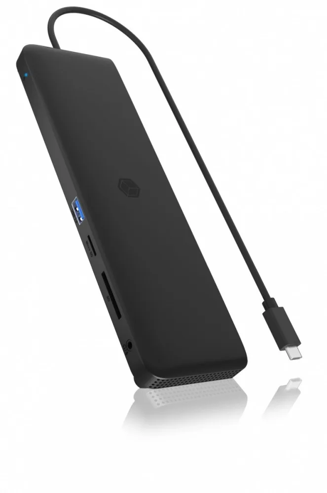 IcyBox ICY BOX IB-DK2116-C 12in1,HDMI,DP,LAN,USB - Image 3