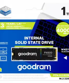 GOODRAM SSD PX600 1TB M.2 PCIe 4×4 NVMe 2280