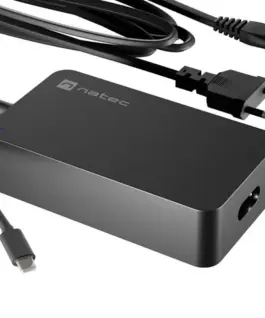 Alternative view of Natec Лаптоп зарядно Grayling USB-C 45W