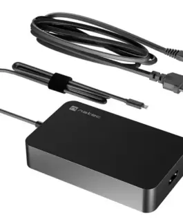 Natec Лаптоп зарядно Grayling USB-C 90W