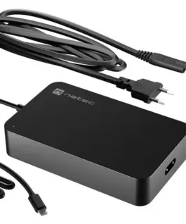 Alternative view of Natec Лаптоп зарядно Grayling USB-C 90W