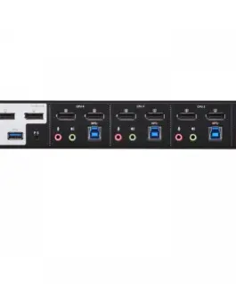ATEN 4-Port USB 3.0 4K DP Dual Display KVMP Switch