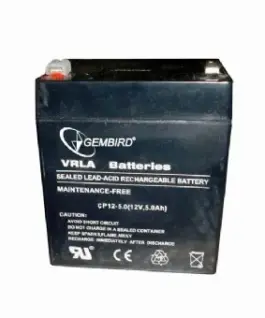 Gembird Rechargeable battery 12V 5AH