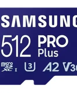 Alternative view of Samsung памет card microSD PRO+ MD-MD512SA/EU + адаптер