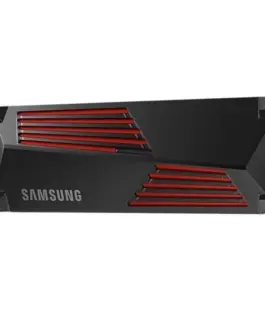 Alternative view of Samsung SSD drive 990PRO Heatsink NVMe 2TB