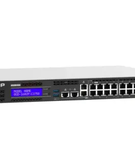 QNAP Managed Switch QGD-1602P-C3558-8G-EU L2 PoE C3558