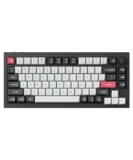 Alternative view of Механична клавиатура Keychron Q1 HE QMK 75% Carbon Black - Wireless