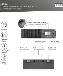 Digitus UPS Battery Pack DN-170108
