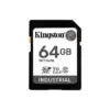Kingston памет card SD 64GB Industrial C10 UHS-I U3 V30 A1 pSLC