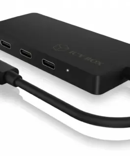 Alternative view of IcyBox ICY BOX IB-HUB1429-CPD 4x TYPE-C HUB USB