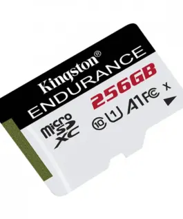 Alternative view of Kingston microSD card 256GB Endurance 95/45MB/s C10 A1 UHS-I