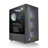Thermaltake S200 Tempeчервен Glass ARGB черен ARGBx3