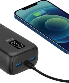 Alternative view of Rebeltec външна батерия P30 LCDPD 30 000mAh PD 22,5