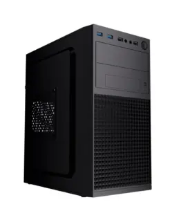 Gembird Компютър case Fornax K300 Micro-ATX 2x USB 3.0 + 2x USB 2.0 черен