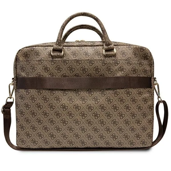 GUESS Лаптоп bag 16 inches 4G Printed GUCB15P4RPSW brown - Image 2