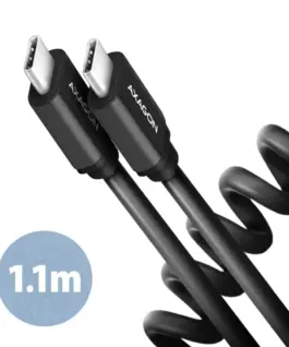 AXAGON BUCM-CM20TB кабел Twister USB-C USB-C 1.1