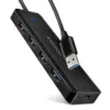 AXAGON HUE-C1A HUB 4-port USB 3.2 Gen 1 19cm кабел