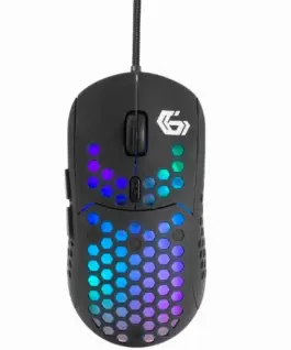 Gembird RAGNAR RX400 wiчервен RGB laser мишка 7200 DPI