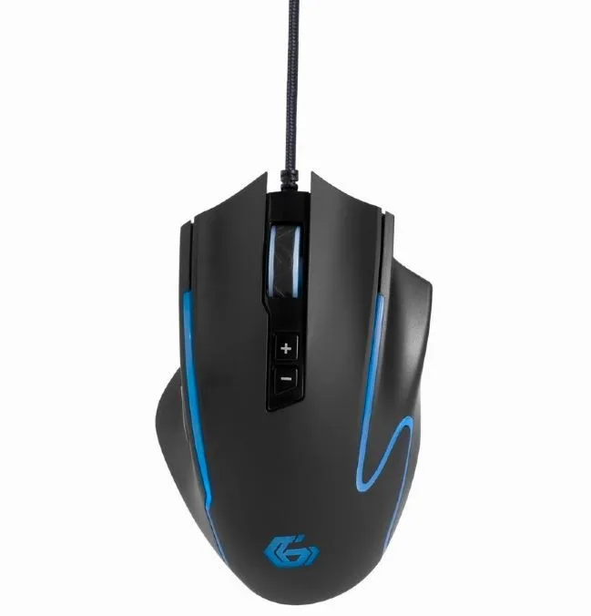 Gembird RAGNAR RX300 wiчервен RGB laser мишка 12000 DPI
