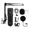 Media-Tech Studio and streaming microphone MT397K черен