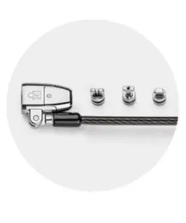 Kensington ClickSafe 2.0 3-in-1 Keyed T-Bar Лаптоп lock