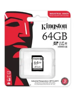 Kingston Card microSD 64GB CL10 UHS-I Industrial
