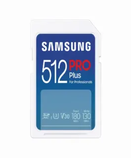 Карта памет Samsung PRO Plus SD Card 512GB Бяла