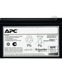 Alternative view of APC APCRBCV204 Replacement Battery Cartridge #204 do Easy UPS SRV/SRVS 2000VA