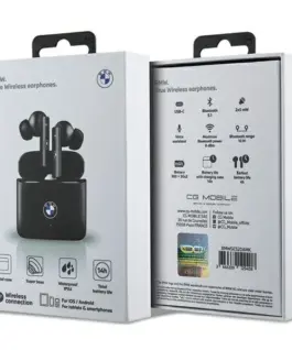 BMW Bluetooth слушалки TWS BMWSES20AMK черен
