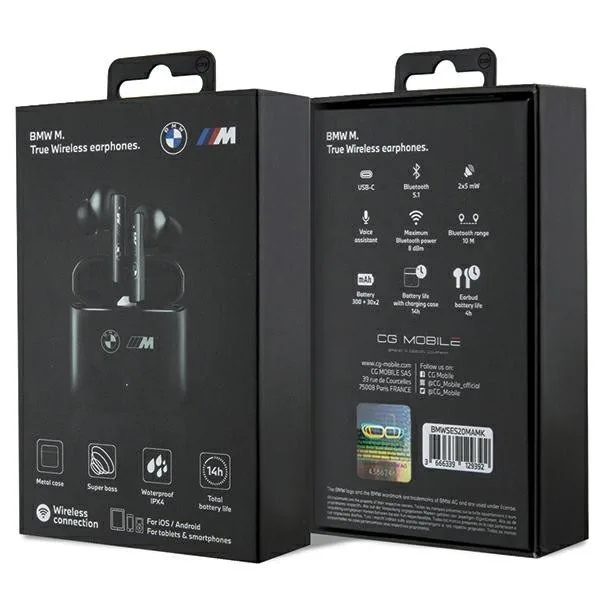 BMW Bluetooth слушалки TWS BMWSES20MAMK черен - Image 3