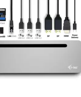 i-tec i-tec USB-C Metal Ergon omic 4K 3x DD PD 100W +