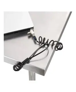 Kensington Slim N17 2.0 Portable Keyed Лаптоп Lock for Wedge-Shaped Slots