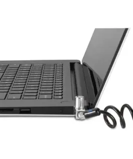 Kensington Slim N17 2.0 Portable Keyed Лаптоп Lock for Wedge-Shaped Slots