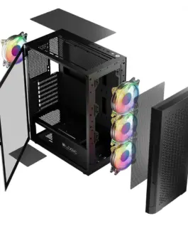 Alternative view of Logic Concept Компютър cases ARMANIS ARGB MIDI черен