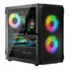 Logic Concept Компютър case PORTOS ARGB MINI черен
