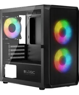 Alternative view of Logic Concept Компютър case PORTOS ARGB MINI черен