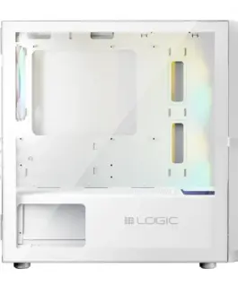 Logic Concept Компютър case PORTOS ARGB Mini бял - Image 3