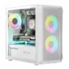 Logic Concept Компютър case PORTOS ARGB Mini бял