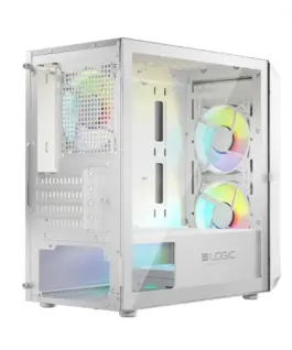 Logic Concept Компютър case PORTOS ARGB Mini бял - Image 4