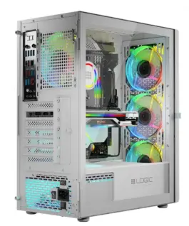 Logic Concept Компютър cases ARAMIS ARGB MIDI бял