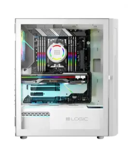 Logic Concept Компютър cases ARAMIS ARGB MIDI бял