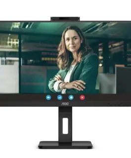 AOC Monitor Q27P3CW 27 inches IPS DP HDMIx2 USB-C Pivot Camera