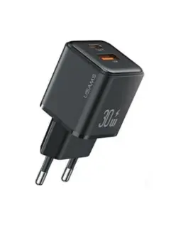 USAMS Charging USB-C+USB-A PD 3.0 30W Fast Charging