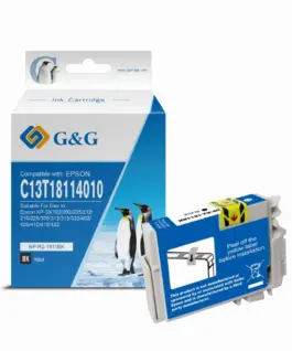 ГЛАВА ЗА EPSON Expression Home XP 30/102/202/205/302/305/402/405 - Black - C13T18014010/C13T18114010 - PN NP-R-1811BK -