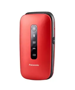 Panasonic Mobile phone KX-TU550 4G for senior червен