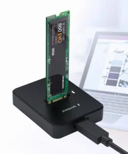 Gembird Docking station cesktop USB-C M.2 SATA NVME