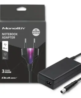 Qoltec HP Compaq 65W захранващ блок | 18.5V | 3.5A | 7.4*5.0+pin
