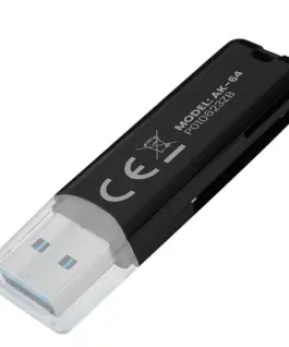 Alternative view of Savio SD card reader AK-64