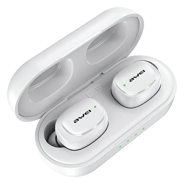 AWEI Bluetooth слушалки 5.1 T13 Pro TWS бял - Image 4